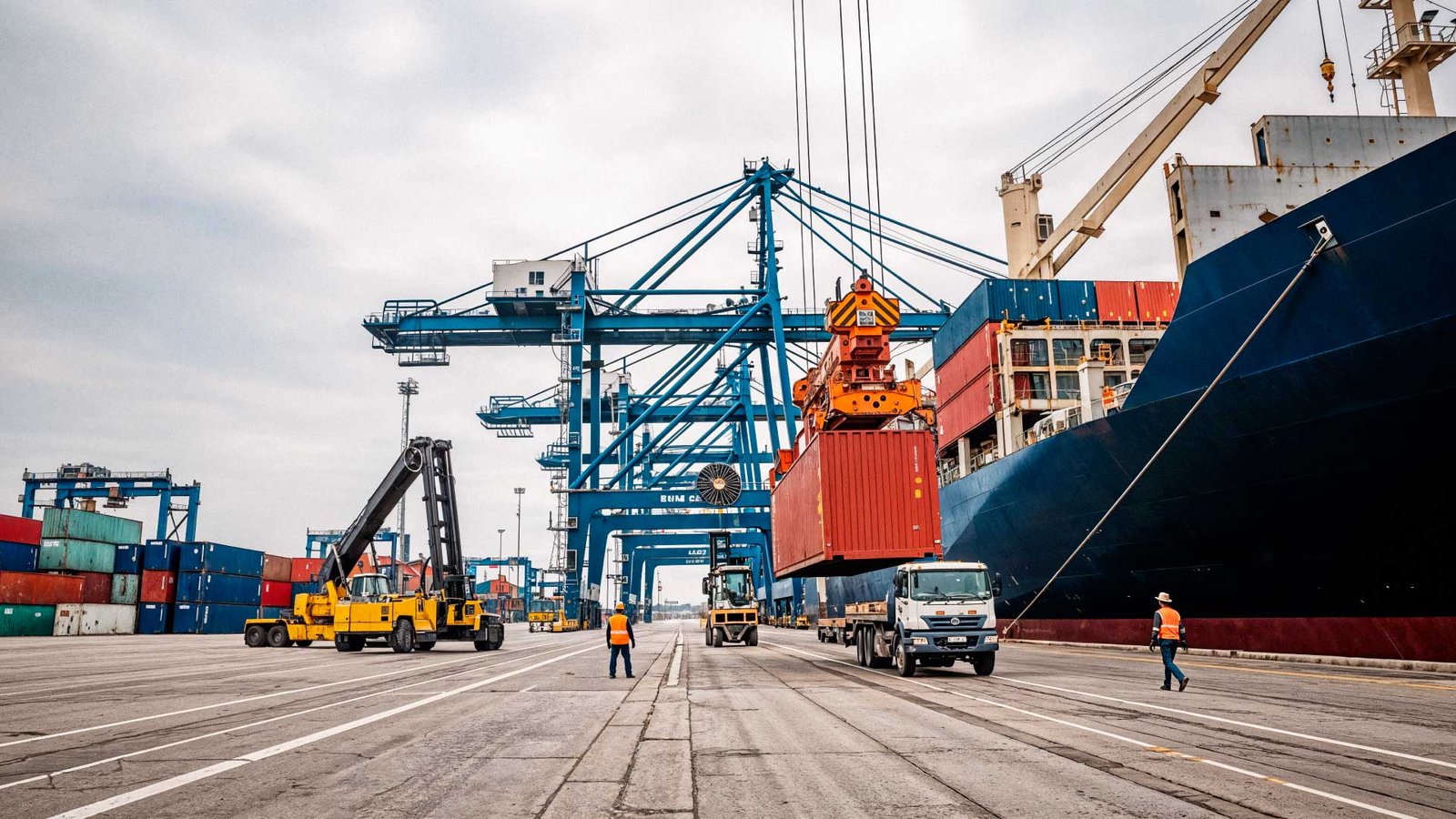 Corporate concierge and business support at the port